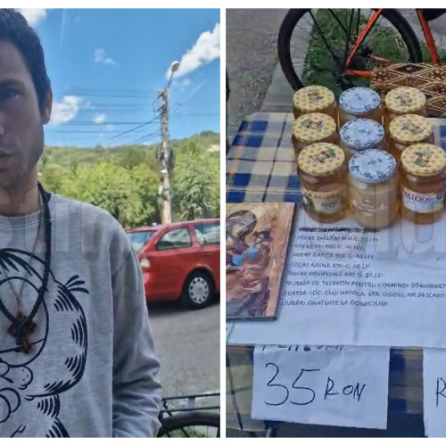 tânărul de 22 de ani din cartierul grigorescu, clujenii îl pot întâlni în fața unei sucursale a băncii transilvania, unde vinde borcane cu miere pentru a-și asigura traiul. Gabriel Andrei Horincar, așa cum îl numesc, are un handicap și a ieșit din sistemul de protecție a copilului când a împlinit 18 ani. De atunci, încearcă să își construiască un drum în viață, sprijinit de doamna Claudia, o femeie de 55 de ani.