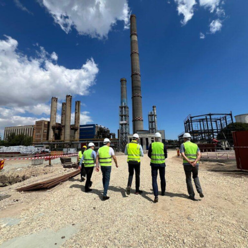 prima centrală termică pregătită pentru tranzitia la hidrogen verde în România, anunțată la Constanța