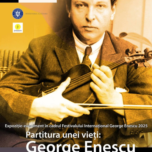 Expozitie dedicată lui George Enescu la Biblioteca Națională a României