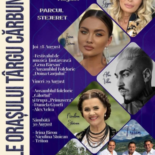 Târgu Cărbunești cheltuie 155.000 de lei pentru trei zile de distracție în ciuda problemelor urgente din comunitate