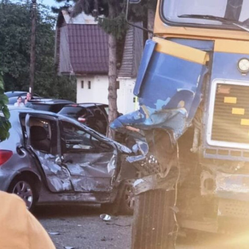 Accident rutier fără victime în Focșani