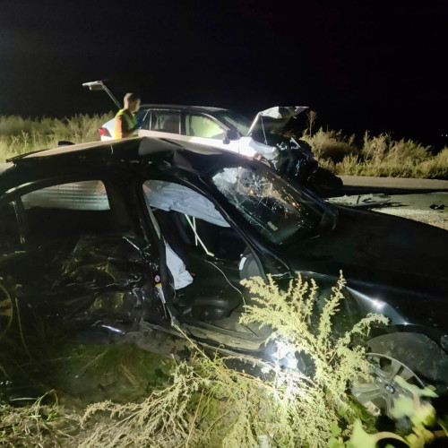 Accident grav pe DN 24C în apropierea localității Manoleasa