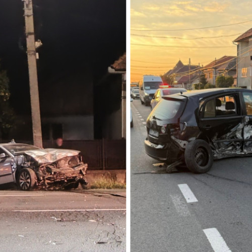 Accident rutier în județul Cluj, fără victime