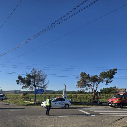 accident rutier în comuna bargăuani