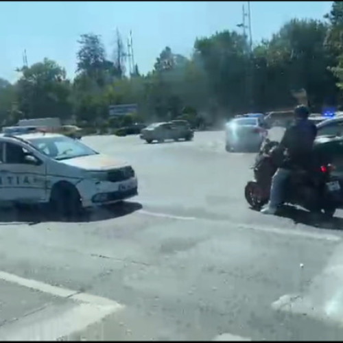 accident în București: o polițistă a fost rănită în zona Arcului de Triumf