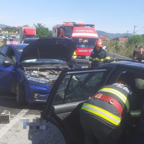 Accident rutier în localitatea Florești: două persoane rănite