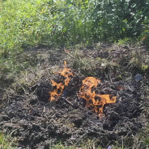 Incendiu subteran la Cluj: gazele acumulate au fost cauza principală