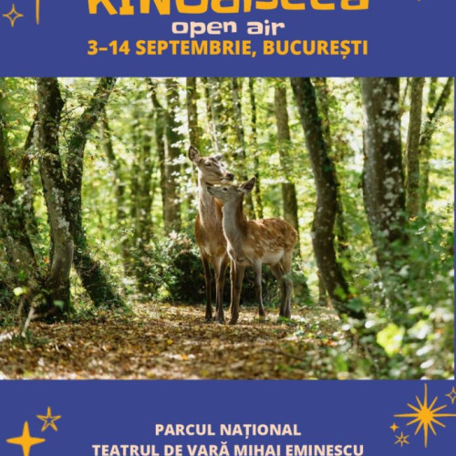 festivalul KINOdiseea Open Air aduce filme și activități pentru familie în parcul național din bucurești