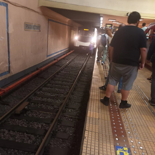 Incident dramatic la metroul din București