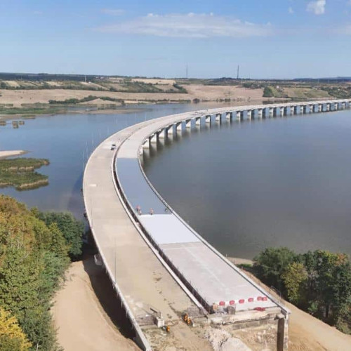 Stadiul lucrărilor pe autostrada A3 Transilvania, tronsonul Suplacu de Barcau - Chiribis, în Bihor