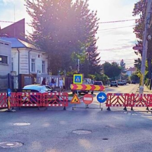 Traficul pe strada George Bacovia se închide temporar pentru lucrări de gaz