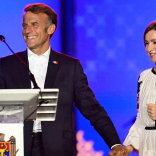 Emmanuel Macron, în vizită la Chișinău, promite sprijin pentru integrarea Moldovei în UE