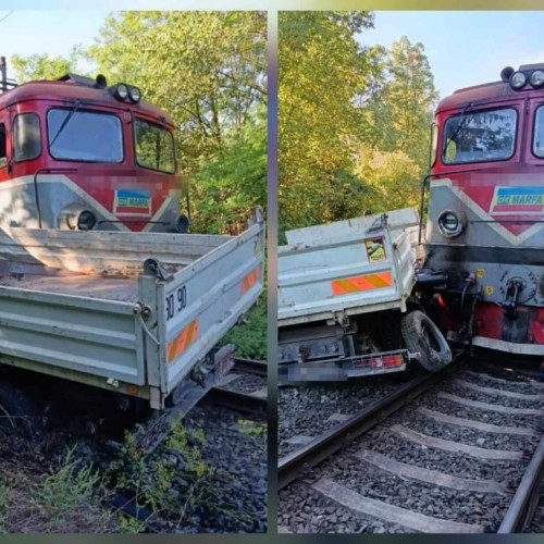 accident feroviar în zona Zam, județul Hunedoara