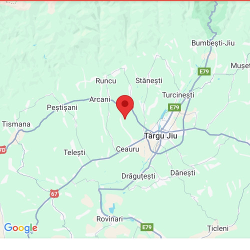 cutremur slab în județul gorj, oltenia
