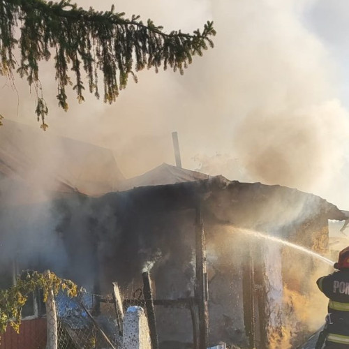 Fiica proprietarului, în vârstă de 54 de ani, a fost dusă la spital după ce s-a simțit rău