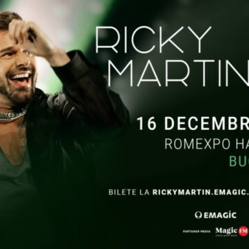 ricky martin va susține un concert la romexpo în 16 decembrie