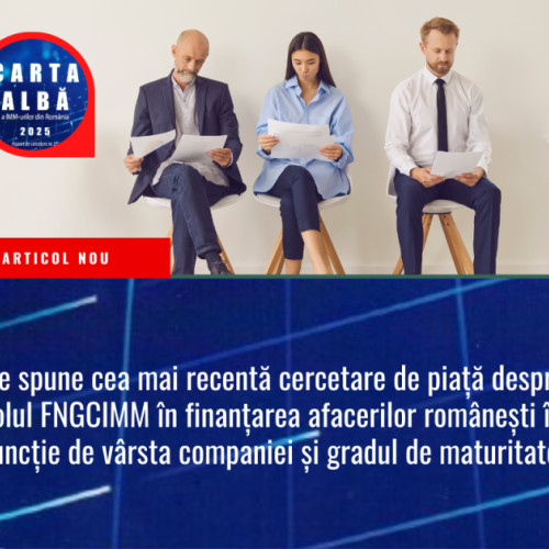 FNGCIMM, un partener esențial pentru finanțarea IMM-urilor din România