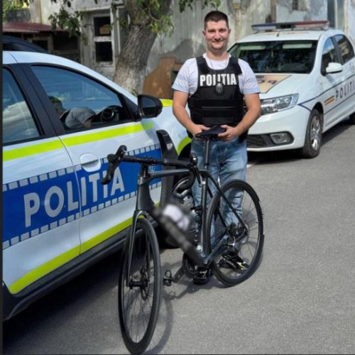 bicicleta de 4.000 de euro, recuperată la Turda după furtul din Franța