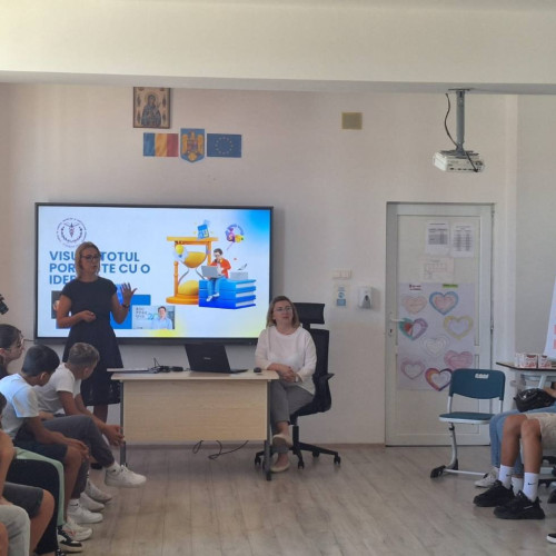 Campania pentru educație antreprenorială continuă în Dambovița