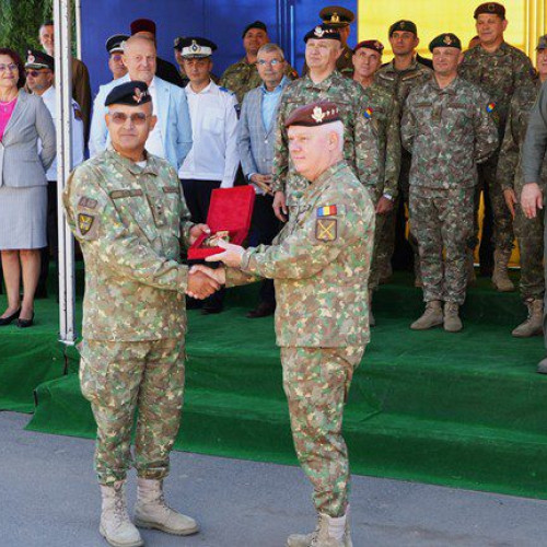 Ceremonie de predare-primire a comenzii la Divizia 2 Infanterie „Getica”