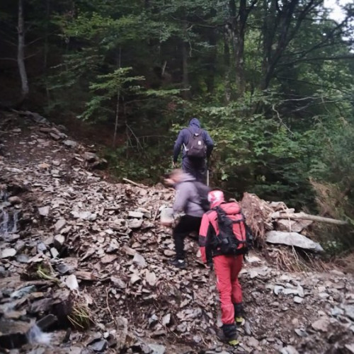 Trei cetățeni ucraineni salvați în Munții Maramureșului după ce s-au rătăcit