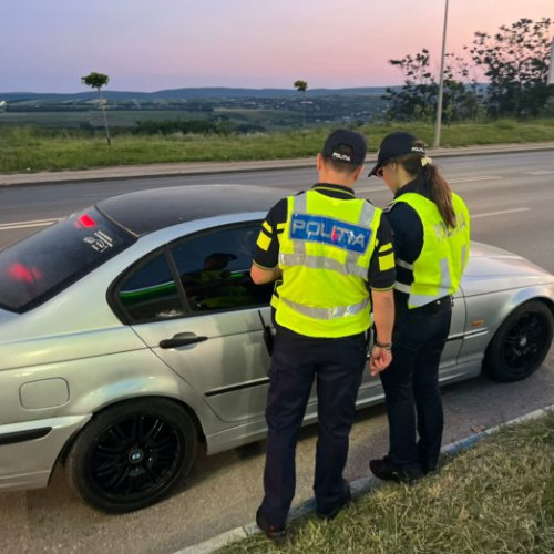 confiscări și dosare penale pentru conducere fără permis la Botoșani