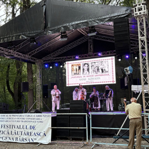 festivalul de muzică lautărească „Gena Bârșan” ajunge la cea de-a XIX-a ediție în Târgu-Cărbunești