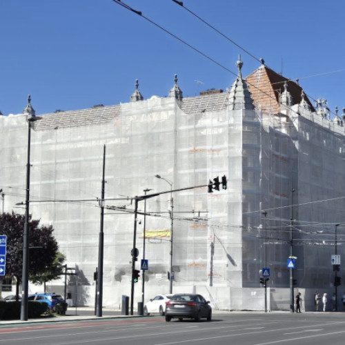 progres semnificativ în reabilitarea palatului administrativ din cluj