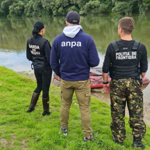 Control și verificări pe râurile Prut și Lacul Stanca-Costesti pentru nereguli în pescuitul recreativ
