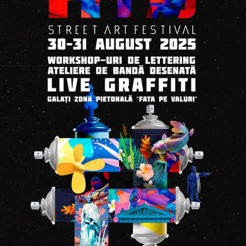 Festivalul "HTag" aduce arta urbana și creativitate în galati