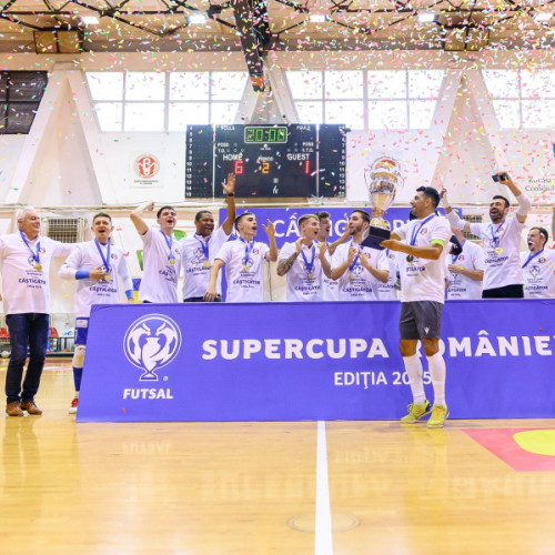United Galați a câștigat supercupa națională în futsal, oferind fanilor galateni prima bucurie a sezonului