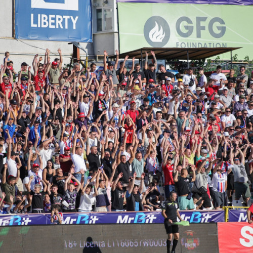 Oțelul Galați a bătut CFR Cluj cu 4-1, performanță remarcabilă pe teren propriu