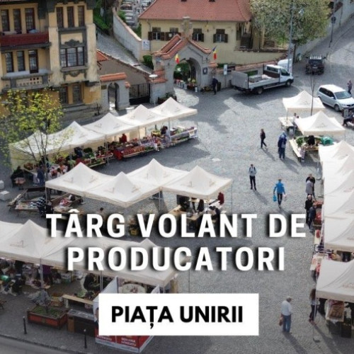 Târgul volant din Piața Unirii, programat pentru weekend