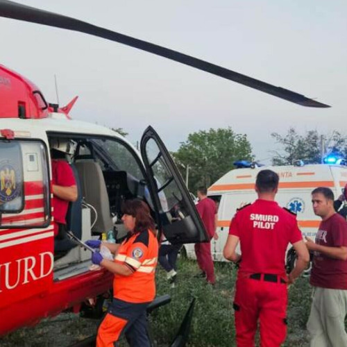 Un copil de 8 ani, grav rănit după ce a căzut de pe o trotinetă electrică în Vaslui