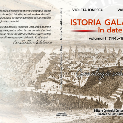 O nouă carte despre istoria orașului Galați a fost lansată de autori galateni