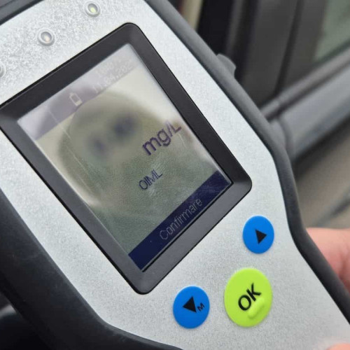 Bărbat de 49 de ani prins conducând cu alcoolemie în lancram