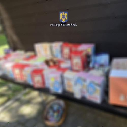 Descoperire de peste 800 de produse contrafăcute la Alba Iulia