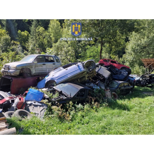 Deseuri de 28.000 kg indisponibilizate de polițiștii din Neamț în urma unei acțiuni la Bicaz-Chei