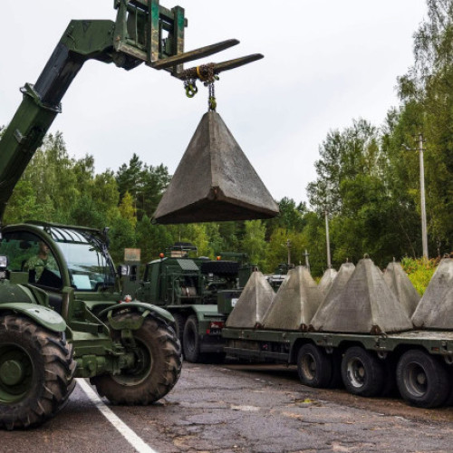 Armata lituaniană montează obstacole antitanc la frontierele cu Belarus și Kaliningrad