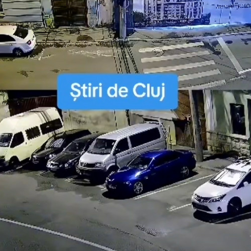 Vandalism pe strada Someșului din Cluj-Napoca: două autoturisme avariate