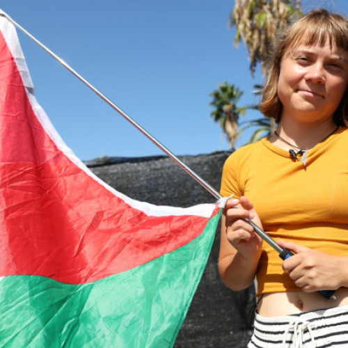 Greta Thunberg pleacă din nou spre Gaza, la bordul unei flotile cu ajutor umanitar care vrea să spargă blocada israeliană