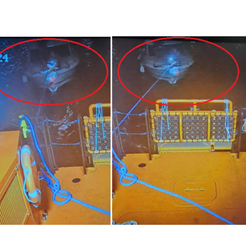 Intervenție de salvare lângă Mangalia: nava SAR THEIA preia o ambarcațiune cu trei persoane