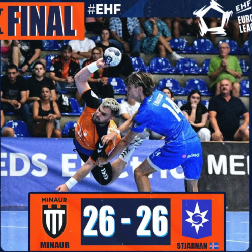 Minaur Baia Mare încheie la egal cu UMF Stjarnan în turul I preliminar al Ligii Europene