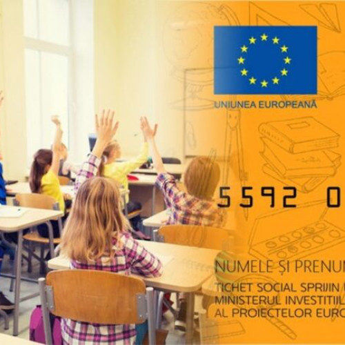 Tichete educaționale pe suport electronic: prelungire a valabilității până în octombrie 2025