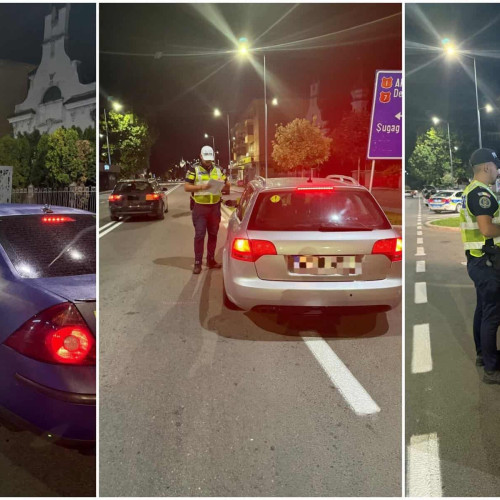 Acțiune cu efective marite la Sebeș pentru prevenirea incidentelor
