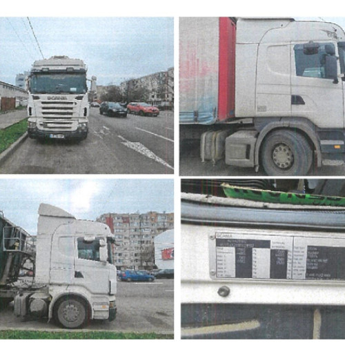 Autotractoare SCANIA scoase la licitație de AJFP Constanța