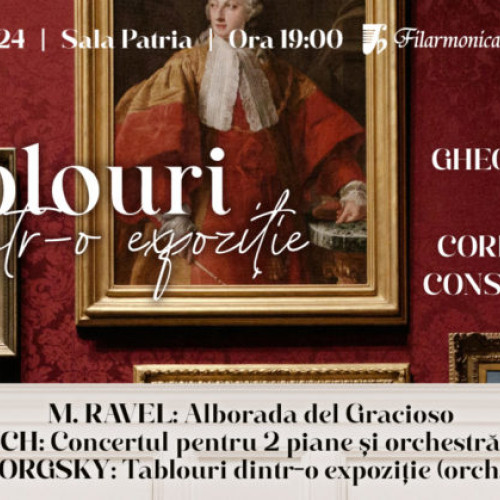 Filarmonica Brașov prezintă concert cu pianiști celebri la Sala Patria
