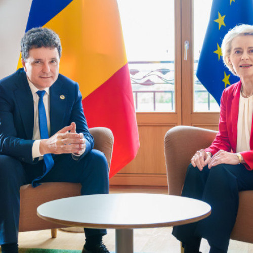 Nicușor Dan discută cu Ursula von der Leyen despre apărarea europeană, deficit și PNRR