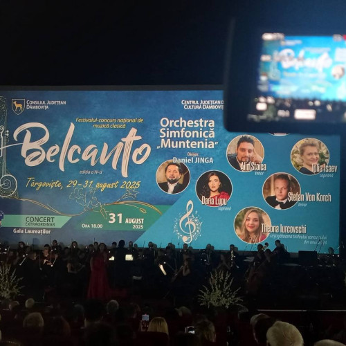Concert extraordinar la Târgoviște și câștigătorii Galei Belcanto, ediția a IV-a