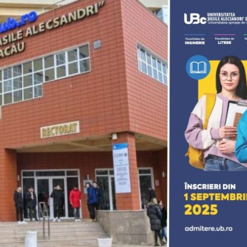 Începe a doua sesiune de admitere la universitatea „Vasile Alecsandri” din Bacău